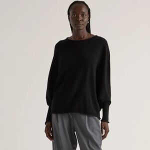 QUINCE  Mongolian Cashmere Batwing Sweater Size S/M